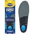 Dr. Scholl's Stabilizing Support Insole Improves Posture, Alignment & Balance. Added Arch Support for Flat Feet & Overpronation (Men's 8-14), Trim to Fit Inserts Gray
