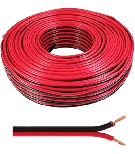 Sonero 30 metri Cavo per altoparlante CCA 2x1.50mm², colore: trasparente