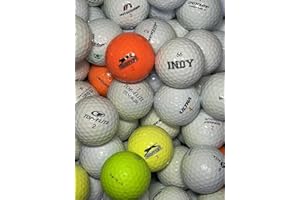Iron Lake Balls Ltd Golf Balls Mixed Grade Dunlop, Top Flight, Slazenger, Pinnacle, Budget Golf Gift For Men, B Grade Golf Balls (USED not new) - 12,24,32,48,72,100 Pack Balls