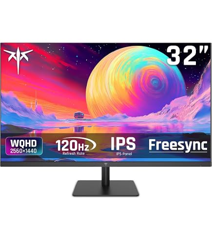 LG 32BR55U-B 3-side Virtually Borderless Design. 4K UHD (3840 x