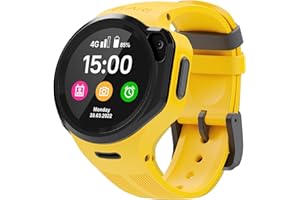 Elari KidPhone 4GR - 4G Kinder Smartwatch Telefon GPS Tracker für Jungen und Mädchen, KidGram Messenger mit sicherem Inhalt, 2-Wege-Audio- und Videoanrufe, SOS-Taste, Kamera