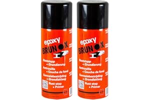 Brunox 2X Epoxy Rostumwandler Rostschutz Roststopp Grundierung Grundierer 400 ml