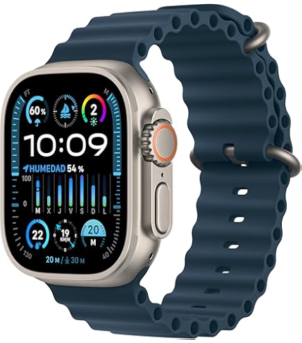 Apple Watch ultra2 バンド(49mm) Apple Watch Ultra 2 (GPS, 49MM) Funda de Titanio con Correa Black