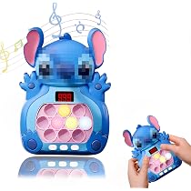 Ainiv Pop It Game Lumineux – Contrôleur Licorne – 4 Modes – Anti-Stress Éducatif – Enfants Adultes