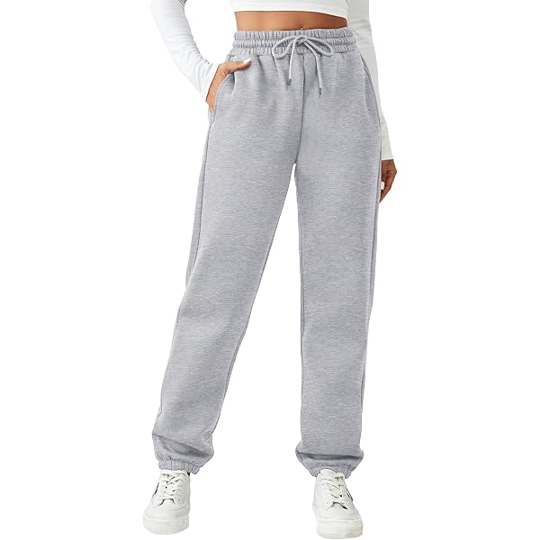Smith & Solo Jogginghose Damen – Aus 70% Baumwolle, Oversize-Fit, Mit Hoher Taille, Für Sport & Freizeit