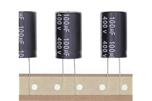 HUABAN 10 Pièces 400V 100UF Condensateur électrolytique en aluminium enfichable 18x30 18 * 30mm