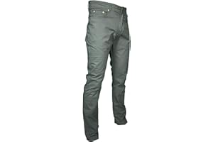 MASTINO Pantalone Uomo Estivo 5 Tasche Regular Fit Gamba Dritta Elasticizzato Vita Alta Colorato