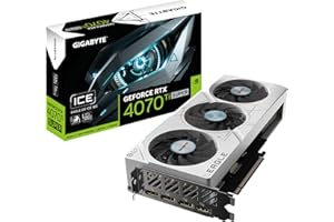 Gigabyte GeForce RTX 4070 Ti SUPER EAGLE OC ICE 16G Graphics Card - 16GB GDDR6X, 256bit, PCI-E 4.0, 2640MHz Core Clock, 3 x DisplayPort 1.4a, 1 x HDMI 2.1a, NVIDIA DLSS 3, GV-N407TSEAGLEOC ICE-16GD