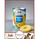 Dole % 100 Ananas Suyunda Ananas Dilimleri, 20 Oz Kutu