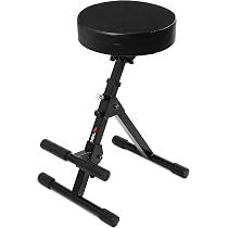 Support Double Guitare/Basse Proel FC820 | Universel Pour Acoustique, Électrique, Classique - Gris Anthracite