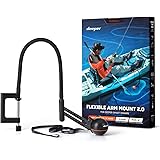 Deeper Bras flexible 2.0 – Bras de montage flexible pour bateau à pêche, bateau Bellyboot et kayak