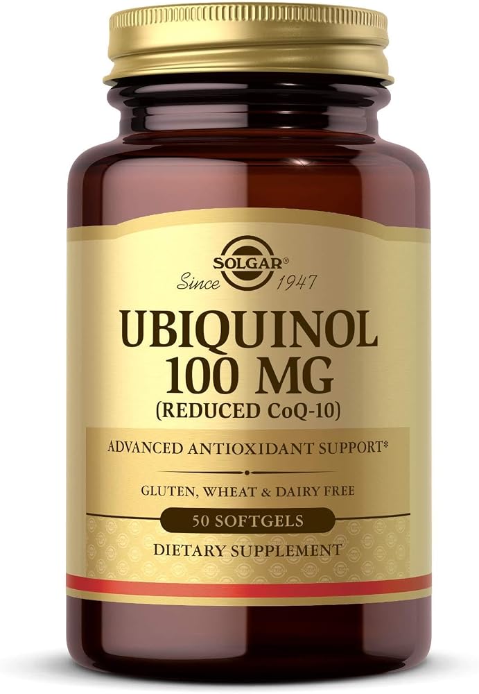 Solgar Ubiquinol 100 Mg 50 Softgels