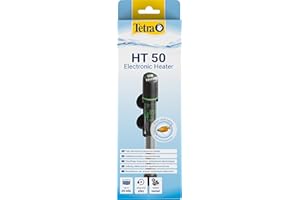 Tetra HT 50 - Potente Calentador de Acuario para acuarios de 25-60 L para Cubrir Diferentes Niveles de Potencia con el Mando de Ajuste de Temperatura