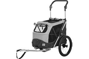 TRIXIE 12794 Cykelvagn, Svart