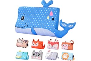 SUMKTO Atmungsaktives Kinder Bett Kissen Weicher Gedächtnis Schaum Hautfreundlich Kinderkopfkissen Ergonomisches Kinder Kinderkissen Ideal für Kleinkind Schlaf, wasch bar, kühlender Kissen bezug