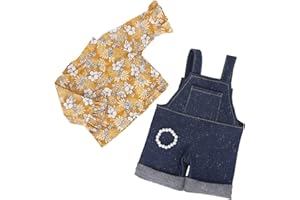 ZWOOS Ropa de Muñeca Bebé para New Born Baby Doll, Traje de Estilo Informal para Muñecas 35-43 cm