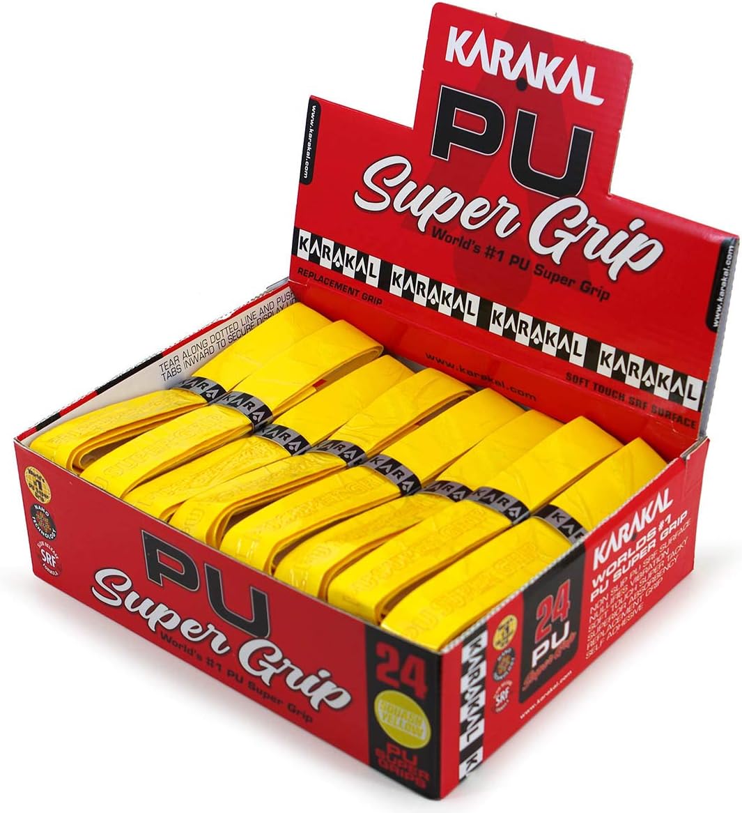 Karakal PU Super Grip Amarillo (Caja de 24)
