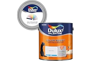 Ma Couleur Sur-Mesure par Dulux Valentine – Peinture Intérieure Murs, Plafonds, Boiseries - Palette Bien être, Pièce à Vivre Mat, Matin Blanc , 2,5 L
