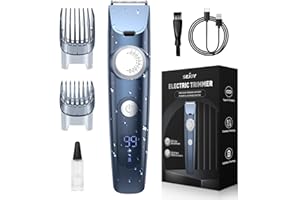 SEJOY Haarschneider Herren, Haarschneidemaschine Profi Langhaarschneider Herren Barttrimmer Herren Elektrisch Haarschneidemaschine für Friseur Haartrimmer für Mann Frauen Kinder, Blau