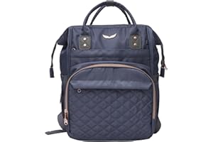 Mad Ally Leisure Backpack for Women and Men | Modern Design, Rose Gold Zippers, USB Charging Port | Durable, Versatile | Ideal for Travel, Work, School, Gym | Estimated Capacity 20lbs | Black and Grey