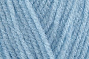 KHASO Sirdar Hayfield Bonus DK Crochet Yarn, 100% Acrylic Double Knitting Wool for Sweaters Jumpers Toys - 100g Ball - Powder Blue (960) - Single (1 Ball)