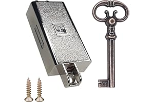 cyclingcolors Hiszpański zamek kluczowy wymiana mebli stary rustykalny wystrój szafki vintage, lewy