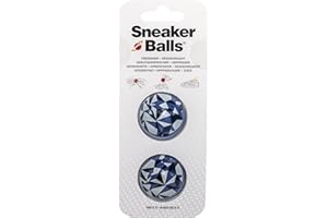 SOFSOLE Sneaker Balls Deodorante & Sfere Rinfrescanti, Elimina Odori da Scarpe/Borse Sportive/Armadietti, Diametro 3,8 cm, Rotazione Veloce, 90 Giorni di Freschezza - Blu Edgy
