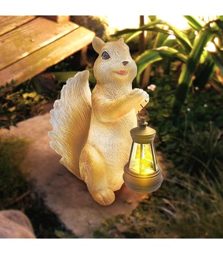 DAJASD Ornements solaires de jardin en forme de lapin avec 7 LED de couleur solaire, statue de lapin avec papillon et fleurs, étanchéité IP65, sculpture d'animal en résine pour jardin, maison, cour