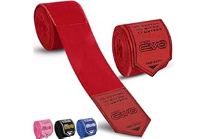 EVO Fitness Bandages Boxing Hand Wraps Elasticated 4.5 meter MMA Martial Arts Inner Gloves Mitts Protector Muay Thai Kick Boxing