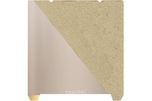 HzdaDeve Piastra PEI strutturata e piastra liscia PEA, 235 x 235 mm, piano di pressione in acciaio per stampante K1/Ender 5 S1/Ender 3 S1 Pro/Ender 3 S1/Ender 3 V2 Neo/Ender 3 V2
