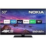 Nokia 50 Pollici (126 cm) Smart Android TV 4K UHD, WLAN, HDR, Triple Tuner DVB-C/S2/T2, Netflix, YouTube, Prime Video, Disney