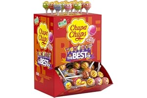 WINE AND MORE Boîte présentoir Sucettes CHUPA CHUPS The Best - 150 pièces