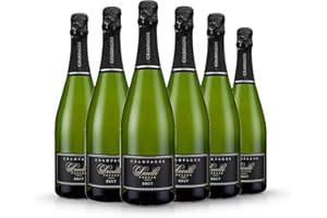 LAITHWAITES WINE Laithwaites Champagne Decelle Frères Brut | Pinot Noir-Based Blend | 12% ABV | 75cl | Pack of 6 Bottles
