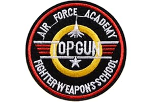 TOPT MILI ecusson aile avion us air force pilote usa aviateur thermocollant 9,5cm patche badge