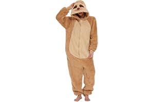 LATH.PIN Pyjamas Jumpsuit Panda Unisex Erwachsene Tier Onesie Cosplay Halloween Karneval Kostüme Damen Schlafanzug Tierkostüme Winter