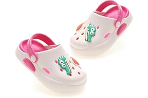 ZYLDK Unisex Zoccoli e Sabot Bambini Ciabatte Estive Sandali da Spiaggia Dinosauro Pantofole da Giardino per Ragazzi Ragazze Antiscivolo Scarpe da Piscina