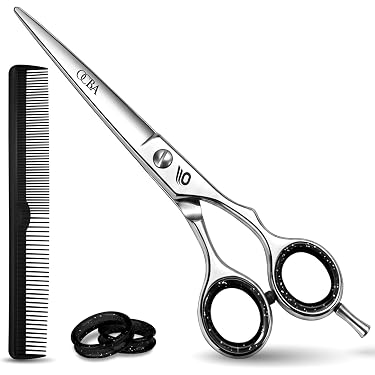 Lot De 2 Paires De Ciseaux De Coiffeur – Acier Inoxydable Ultra Tranchant, Professionnel