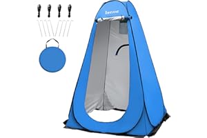 IBVIVIC Tenda da doccia pop-up per spogliatoio, tenda da campeggio con borsa per attività all'aperto, spiaggia, pesca, campeggio, escursionismo