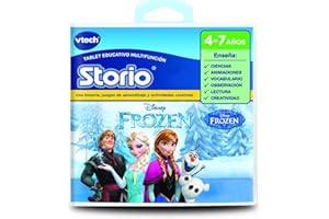 VTech - Juego para Storio 2,Frozen, 3S, Storio MAX, en español, 5-9 años (80-234522)