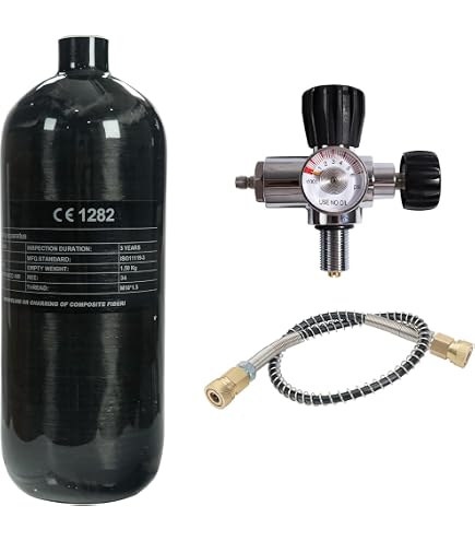 Système D'air Haute Pression New Legion Dwarf 1,1L - Parfait Pour Plongée Et Paintball