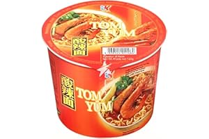 Nouilles Instantanées Kailo en Bol de 120g - Lot de 12 Bols - Livraison Gratuite France - Expédition depuis France par la sté Bo Time (Tom Yum)