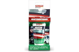 SONAX repborttagare plast NanoPro (75 ml) för att ta bort repor och blindpunkter av plast, akryl- och plexiglas