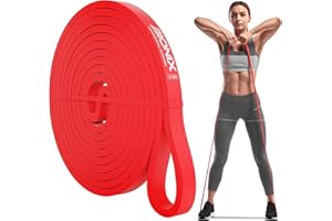 BIONIX PROFESSIONAL SUPPORT Bionix Resistance Bands- Pull Up Assistance Bands Set for Calisthenics, Muscle Toning, Yoga, Strength Training, Powerlifting Equipment - Stretch Bands for Exercise- Gym Fitness Bands for Men and Women