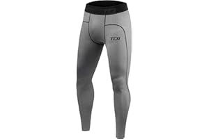 TCA Men Boys Pro Performance Compression Leggings Thermal Base Layer Tights