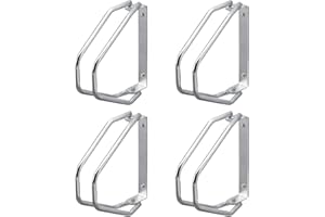 Marko Storage Solutions Bike Storage Stand Cycle Bracket Upright Wall Mounted Rack Rotating Secure Store (4 Racks)