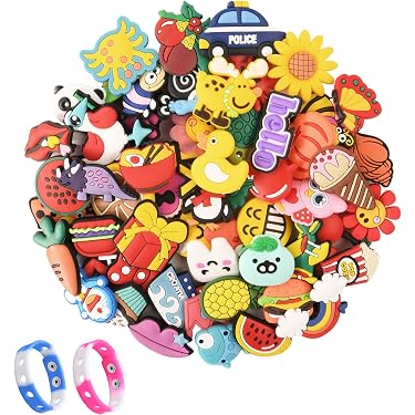 Set Da 30 Charms Per Crocs E Scarpe: Ciondoli In PVC Colorati, Decorativi E Facili Da Inserire, Ideali Per Personalizzare Le Tue Calzature - 4