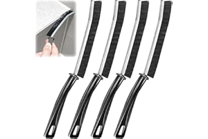 Atuoxing 4 PCS Spazzola per la Pulizia delle Fessure, Spazzole Per Fughe Multifunzionale, Spazzola per Fessure per Cucina Bagno Fughe Pavimenti, Crevice Gap Cleaning Brush (4PCS)