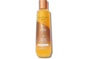 Sanctuary Spa Ultra Rich Shower Oil for Dry Skin, No Mineral Oil, Cruelty Free and Vegan, Orange, 250 ml