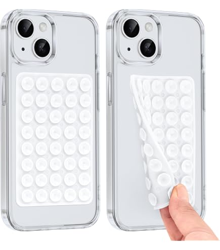 Supporto Telefono A Ventosa In Silicone Per 28 Dispositivi: Doppia Ventosa Resistente Per Selfie, Video, Film E Chat, Adatto A Vetro E Frigorifero - 5