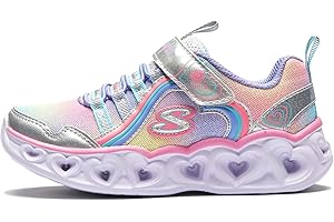 Skechers Mädchen Heart Lights Rainbow Lux Sneaker
